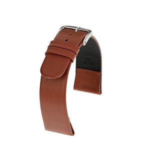 Juwelier Schell 171652 Rios1931 Uhrenband Diplomat Rotbraun/Silber 30S06/10S