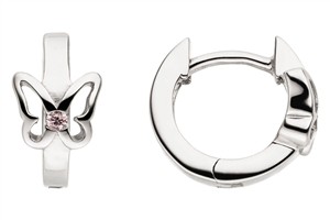 Juwelier Schell 180603 FSK Scharniercreolen Schmetterling 93468-01-004