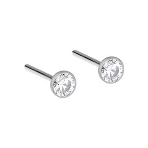 Juwelier Schell 152246 Ernstes Design Ohrstecker E458.WH