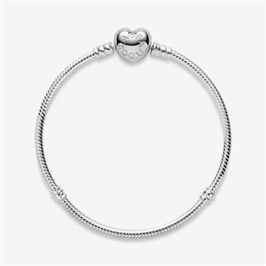 Pandora Moments Armband mit Herzschließe – Bild 3
