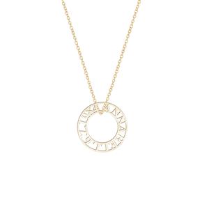 Beka&Bell Kette Circle of Life gold – Bild 2