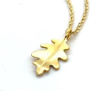 Juwelier Schell 171111 Cuckoowelen Anhänger Eichenblatt vergoldet 165715 g