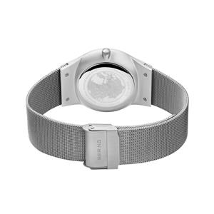 Bering Armbanduhr Day Date Classic | silber gebürstet – Bild 5