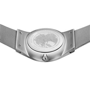 Bering Armbanduhr Day Date Classic | silber gebürstet – Bild 6