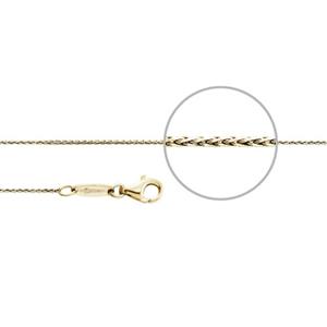 Juwelier Schell 172707 Kettenmacher Zopfkette 1mm Z1-38G