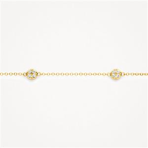 Blush Armband mit Pavé-Elementen – Bild 2