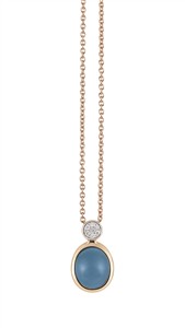 Juwelier Schell 176689 Amici Collier Topas Oval NC392TDR