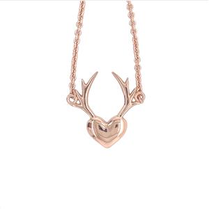 Cuckoowelen Collier Hirschherz groß – Bild 4