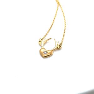 Juwelier Schell 177292 Cuckoowelen Collier Herzgeweih 750 Brillant 177290 42/45 750