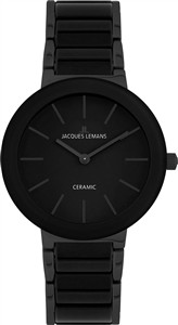 Juwelier Schell 178509 Jacques Lemans Armbanduhr Monaco Schwarz 42-7O
