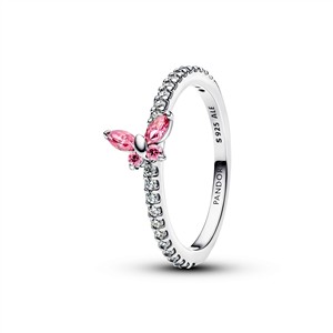 Juwelier Schell 179237 Pandora Ring Rosa Schmetterling 194269C02-52