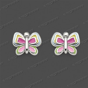Juwelier Schell 179764 Jung Ohrstecker Schmetterling 10-0104
