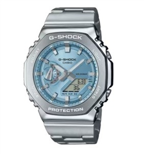 Juwelier Schell 180311 Casio Armbanduhr G-Shock Classic Hellblau GM-2110D-2AER