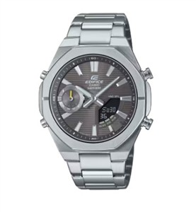Juwelier Schell 180312 Casio Armbanduhr Edifice Smartphone-Link-Modell Grau ECB-S10D-8AER
