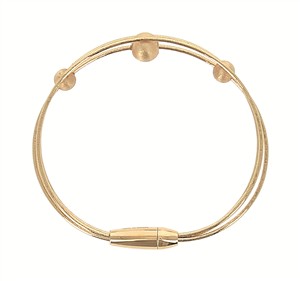 Juwelier Schell 180342 Pesavento Armreif Shiny Gelbgold | Saturno WDNAB701