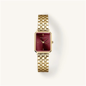 Juwelier Schell 180375 Rosefield Armbanduhr Octagon XS Burgunderrot OBGSG-O83