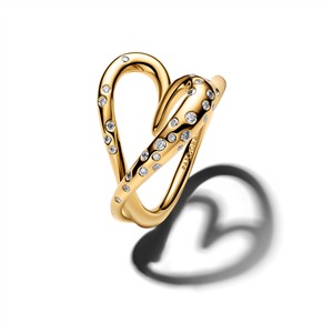 Juwelier Schell 180415 Pandora Ring Organisch geformtes Herz 164675C01-54