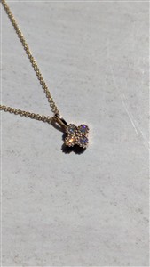 Juwelier Schell 180483 Wörner Kette mit Anhänger Kleeblatt 08-2814-000