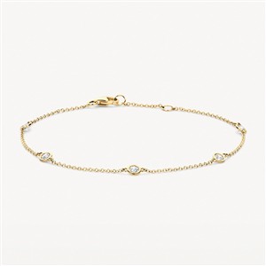 Juwelier Schell 180505 Blush Armband mit Steine in glatter Fassung 2237YZI