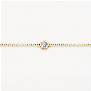 Blush Armband mit Steine in glatter Fassung – Bild 3
