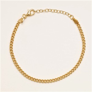 Juwelier Schell 173713 Alisia Armband Panzerkette Harbin AL3638-Oro
