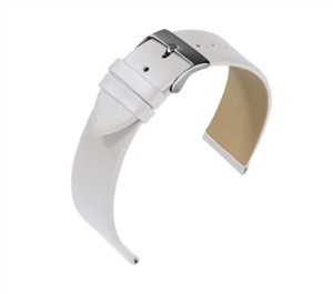 Juwelier Schell 180557 Eulit Uhrenband Nappa Weiß 341616112