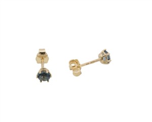 Juwelier Schell 180621 Wilhelm Müller Ohrstecker 6er Krappe Blautopas 715204019