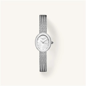 Juwelier Schell 180709 Rosefield Damenuhr mini oval silber MWSMS-M05