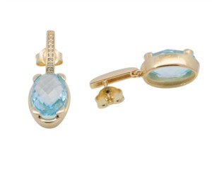 Juwelier Schell 180720 Wilhelm Müller Ohrstecker Blautopas 283131019