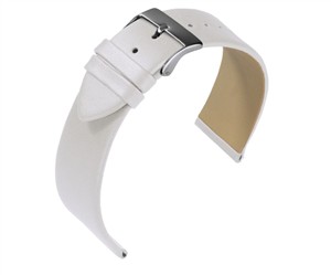 Juwelier Schell 161535 Eulit Uhrenband Nappa Weiß 341618112