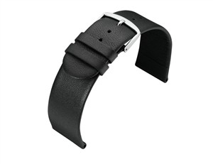 Juwelier Schell 180749 Eulit Uhrenband Schafnappa Schwarz 604620102