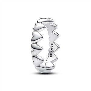 Juwelier Schell 180753 Pandora Ring Herzreihe 193427C00-58