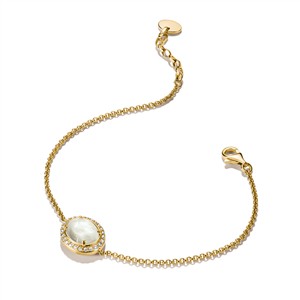 Thomas Sabo Armband Oval mit Perlmutt – Bild 2
