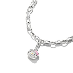 Thomas Sabo Charm Hello Kitty Köpfchen mit pinker Schleife – Bild 2