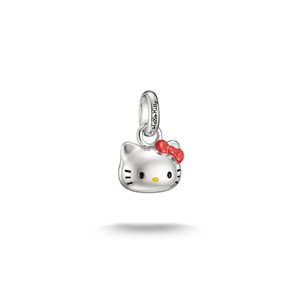 Juwelier Schell 180778 Thomas Sabo Charm Hello Kitty Köpfchen mit roter Schleife CC1359-M06-10