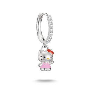 Juwelier Schell 180779 Thomas Sabo Einzelcreole Hello Kitty Winkend CR772-M06-7