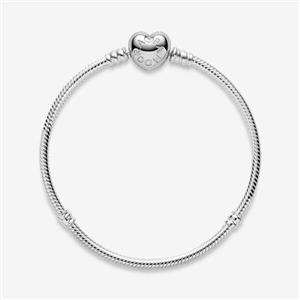 Pandora Moments Armband mit Herzschließe – Bild 3