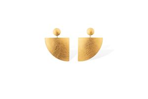 Juwelier Schell 175790 Zaremski Ohrstecker Viertelkreis K1619
