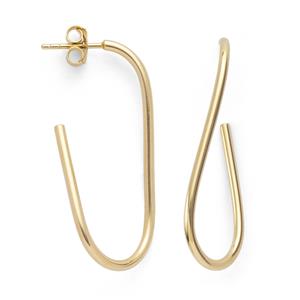 Juwelier Schell 175828 Bastian Inverun Steckcreolen Simply Elegance Matt 44460