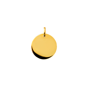 Juwelier Schell 176345 Xenox Anhänger Gravurplatte Rund 12mm XG9K0102GN