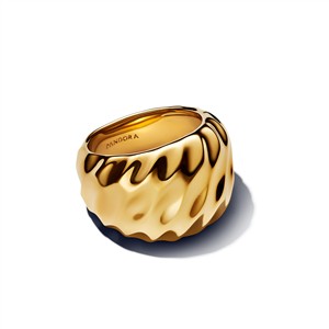 Pandora Ring mit Wellenstruktur Breit – Bild 2