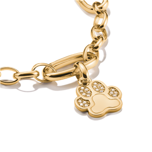 Thomas Sabo Charm Goldene funkelnde Pfote – Bild 2