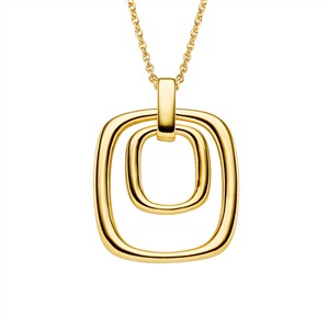 Juwelier Schell 179145 Viventy Kette mit Anhänger Vierecke 787902
