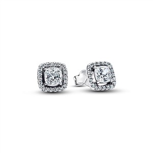 Juwelier Schell 179242 Pandora Ohrstecker Funkelnder Kranz Quadratisch 293551C02