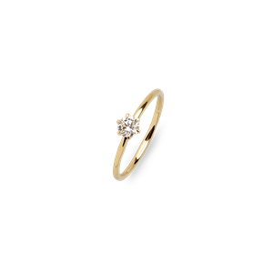 Juwelier Schell 179725 Diara Studios Solitärring Krappe DS2122G/54