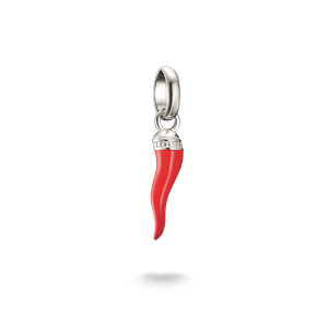 Juwelier Schell 179990 Thomas Sabo Charm Cornicello Rot CC1328-007-10