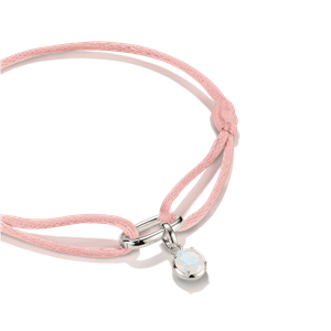 Thomas Sabo Charm Textilarmband mit Connect-Link – Bild 2