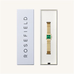 Rosefield Armbanduhr Boxelle Smaragdgrün – Bild 3
