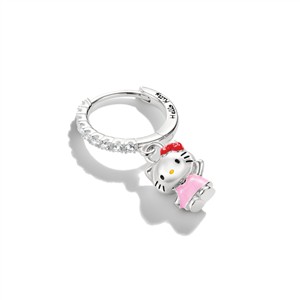 Thomas Sabo Einzelcreole Hello Kitty Winkend – Bild 2