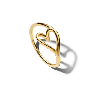 Juwelier Schell 180818 Pandora Ring Kleines organisch geformtes Herz 164361C00-54